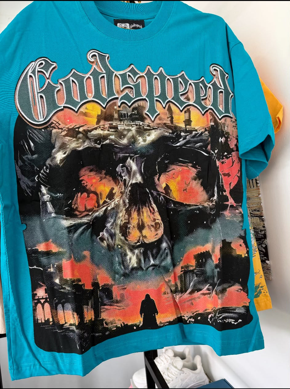 Blue Godspeed Emotion shirts