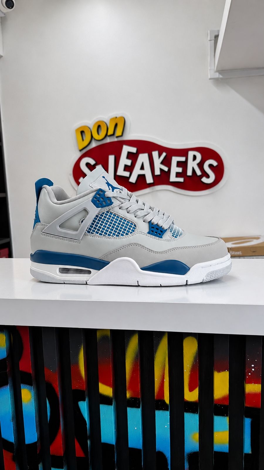 Retro 4 militari blue